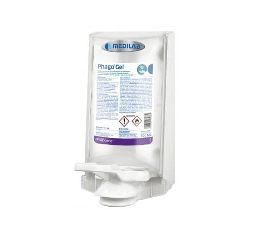 Phago Gel 700ml Sterisol-Gel für die hygienische und chirurgische Händedesinfektion – Bild 2